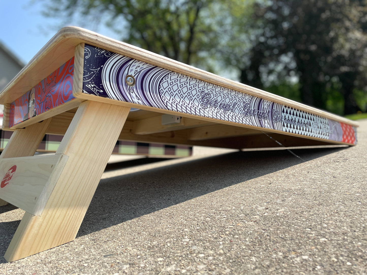 Custom Cornhole Board Set